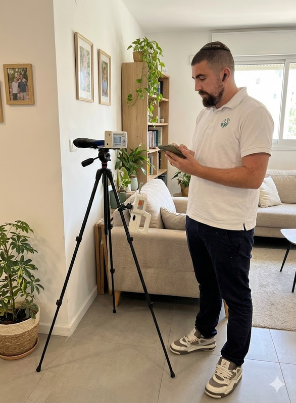 איתור נוכחות עובש ללקוחות פרטיים